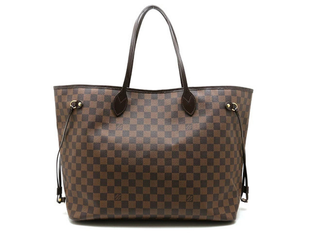 LOUIS VUITTON Neverfull Tote Bag Damier